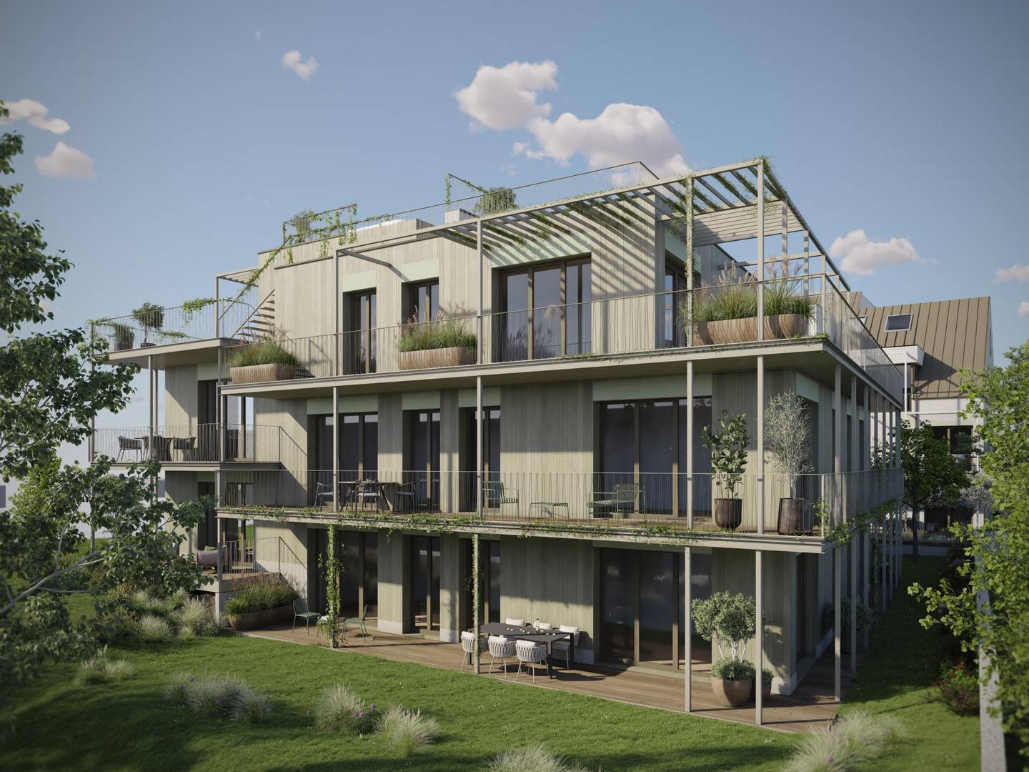Apartment in Römerberg Garden House with Balcony