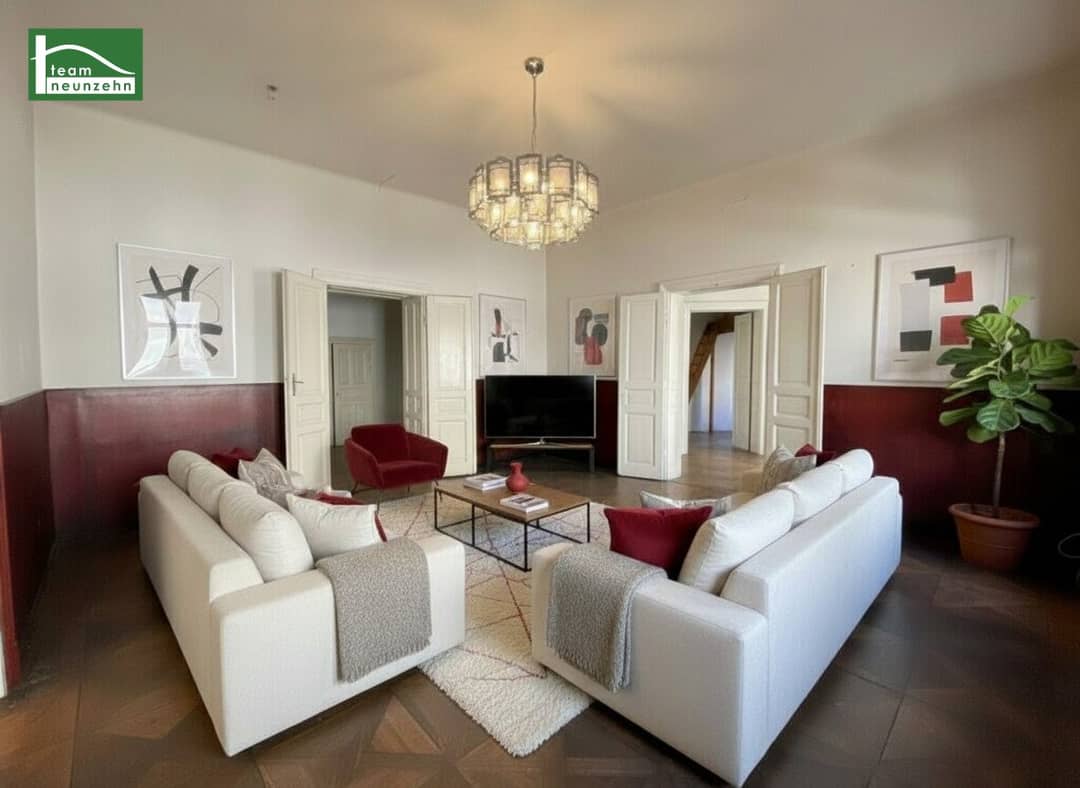 Apartment in the center of Graz with a green inner courtyard