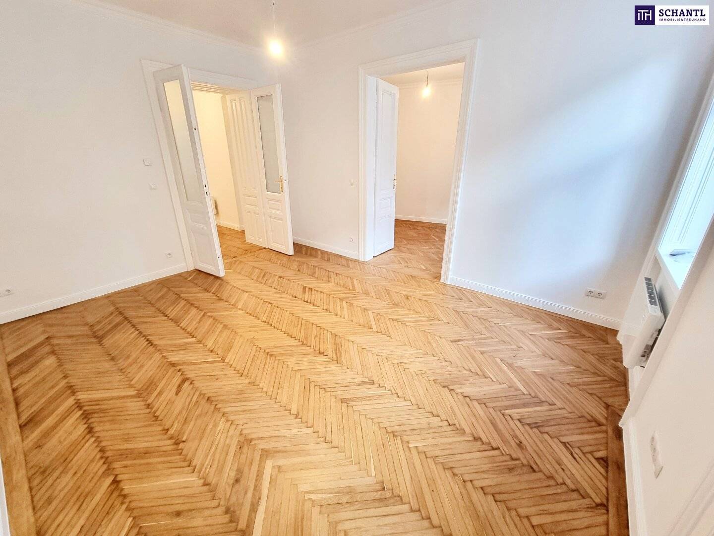 Historic apartment with high ceilings and parquet