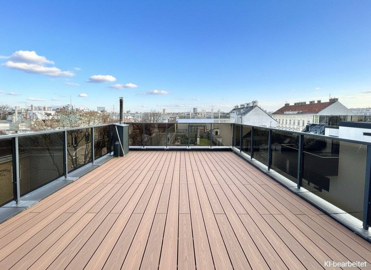 Top floor apartment near Mariahilfer with lift