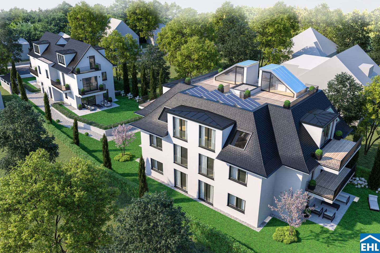 Apartment Investment New Build Geothermal Photovoltaics