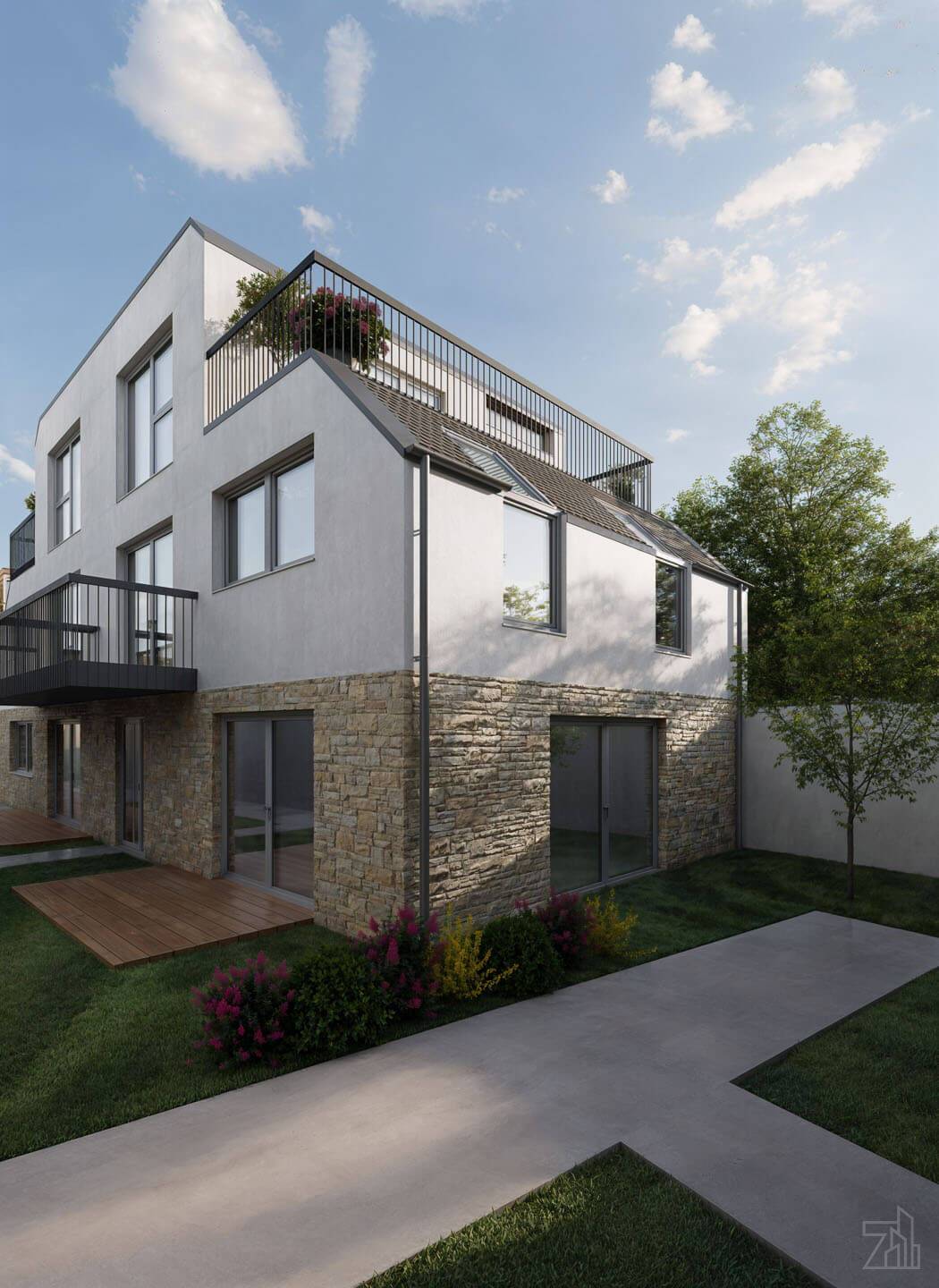 Bauträgergrundstück in Stammersdorf – 724 m² WNFL, Baubescheid