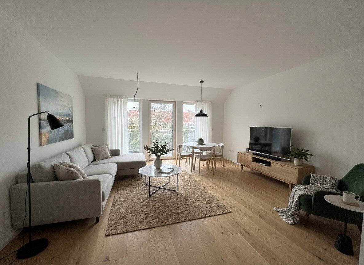 Doppelhaushälfte in Wien 21., Neubau 2026, 140 m² Wohnfläche, Balkon