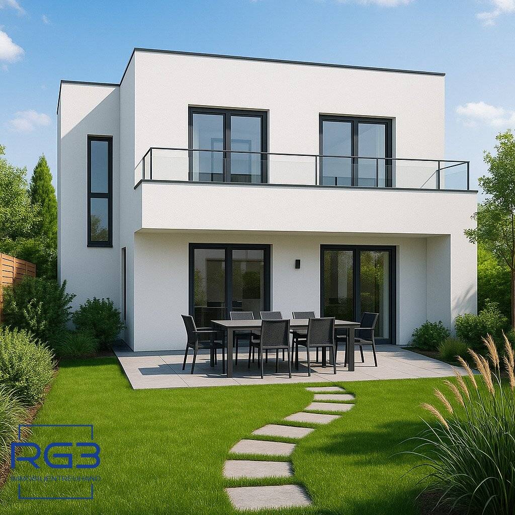 Neubau-Einfamilienhaus in Siegenfeld mit 116 m², 5 Zimmer, Balkon