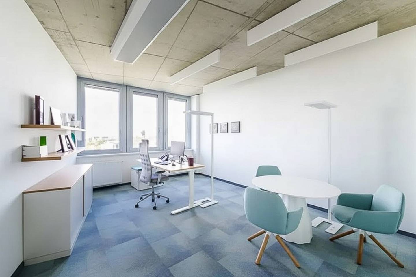 Moderne Bürofläche am Donaukanal in Wien 3. Bezirk, Terrasse