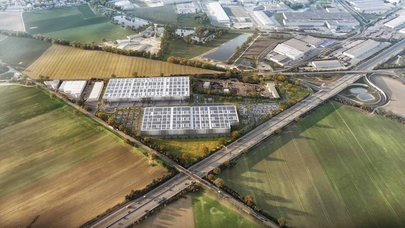 Halle Gewerbefläche südlich von Wien
