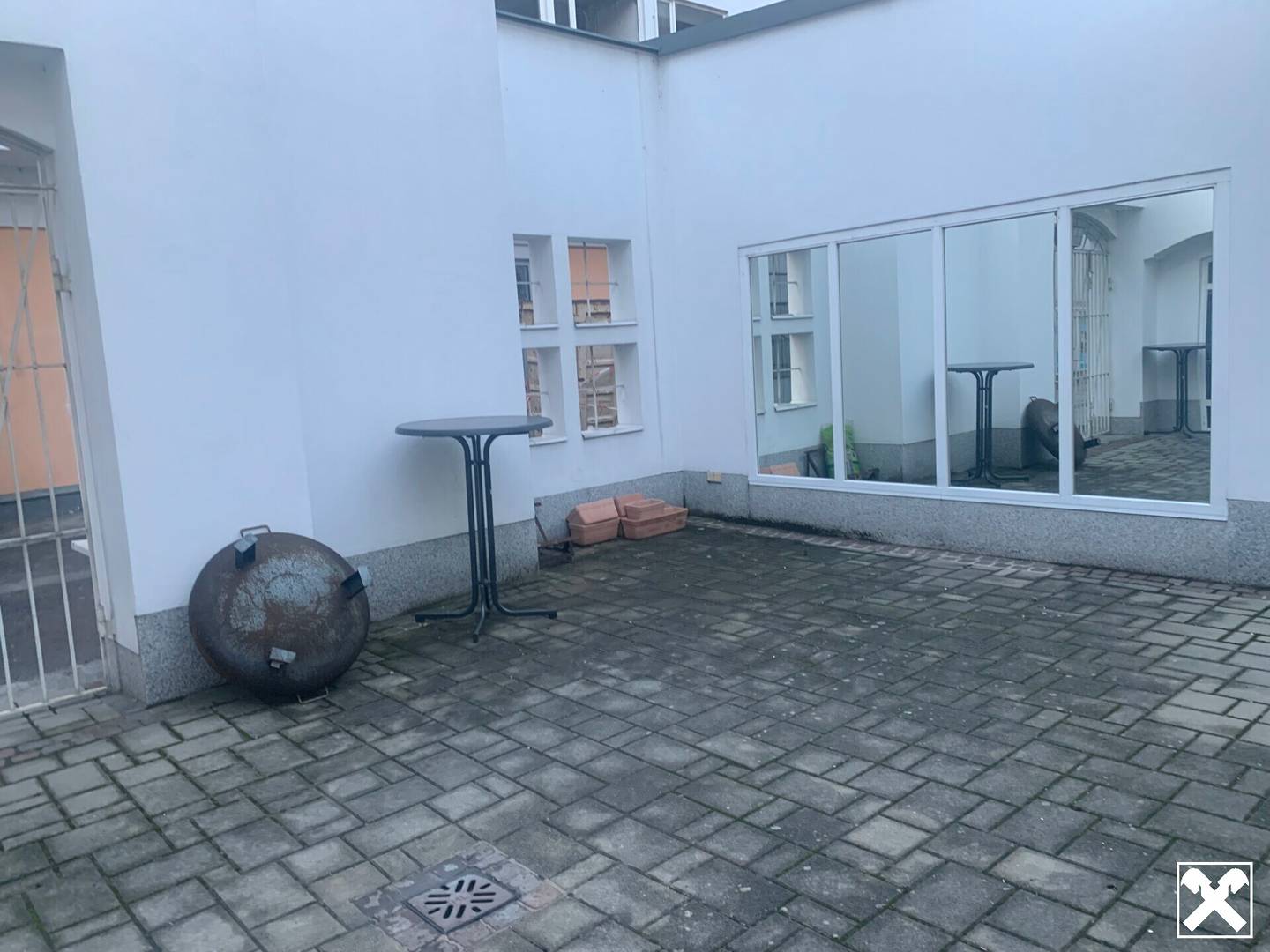 Cafe in der Nähe des Domplatzes