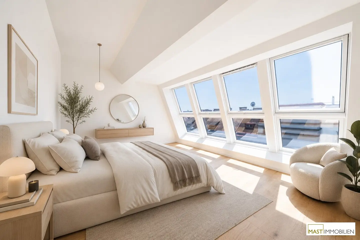 *NEU* Erstbezug-Dachgeschosswohnung mit Fernblick!