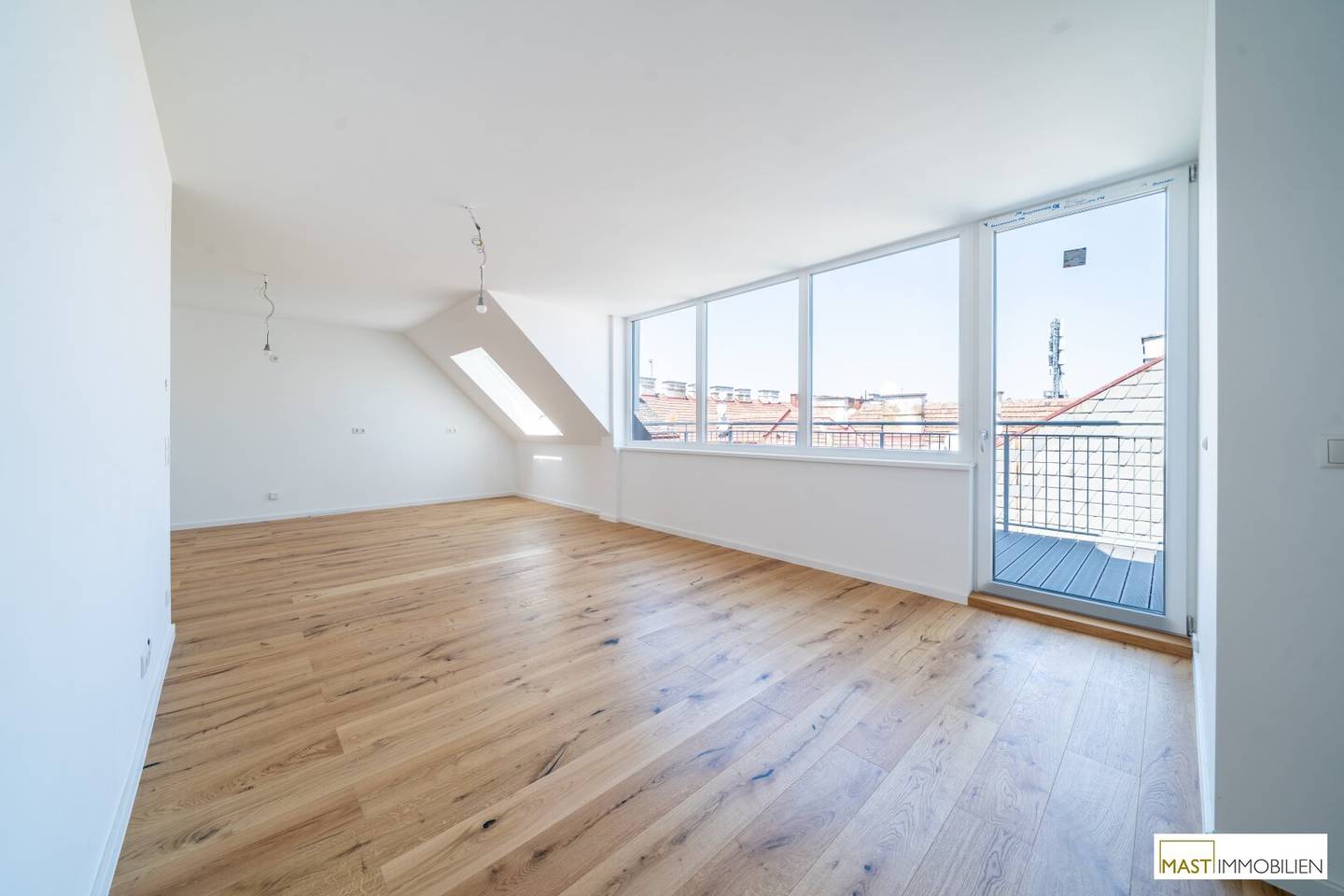 Erstbezug Dachgeschosswohnung in Wien Ottakring mit Fernblick, 114 m²