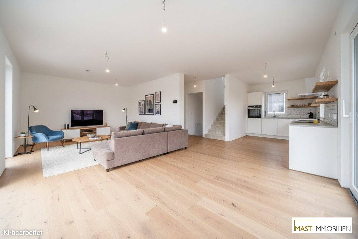 NEW flooring ready semi detached house with basement and dreamlike garden