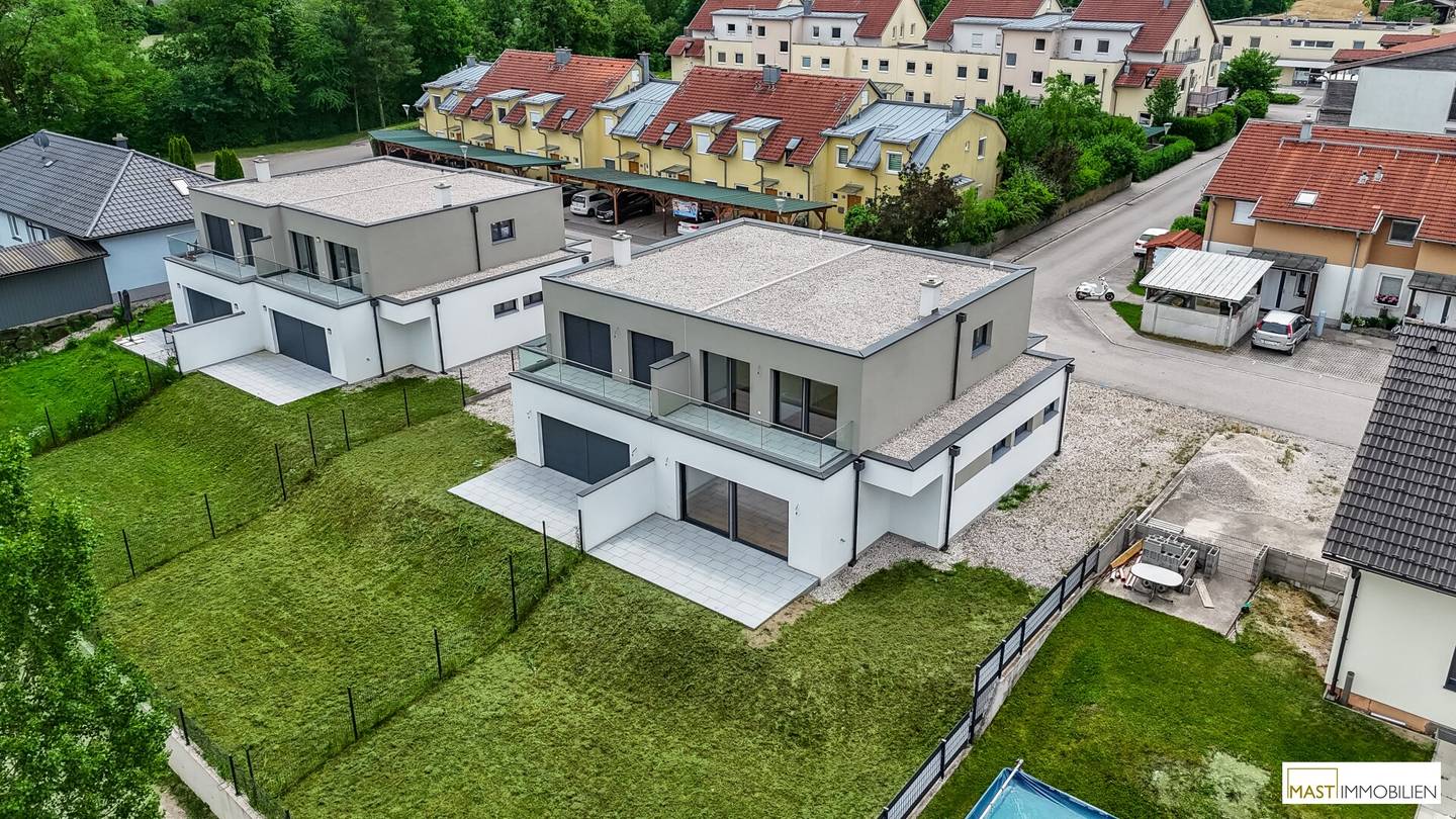 Doppelhaushälfte in Wieselburg-Land am See, Erstbezug, 135 m² Wohnfläche