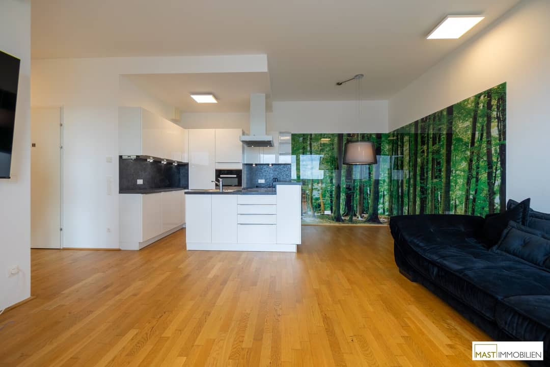 Penthouse mit Fernblick Burgenland Terrasse