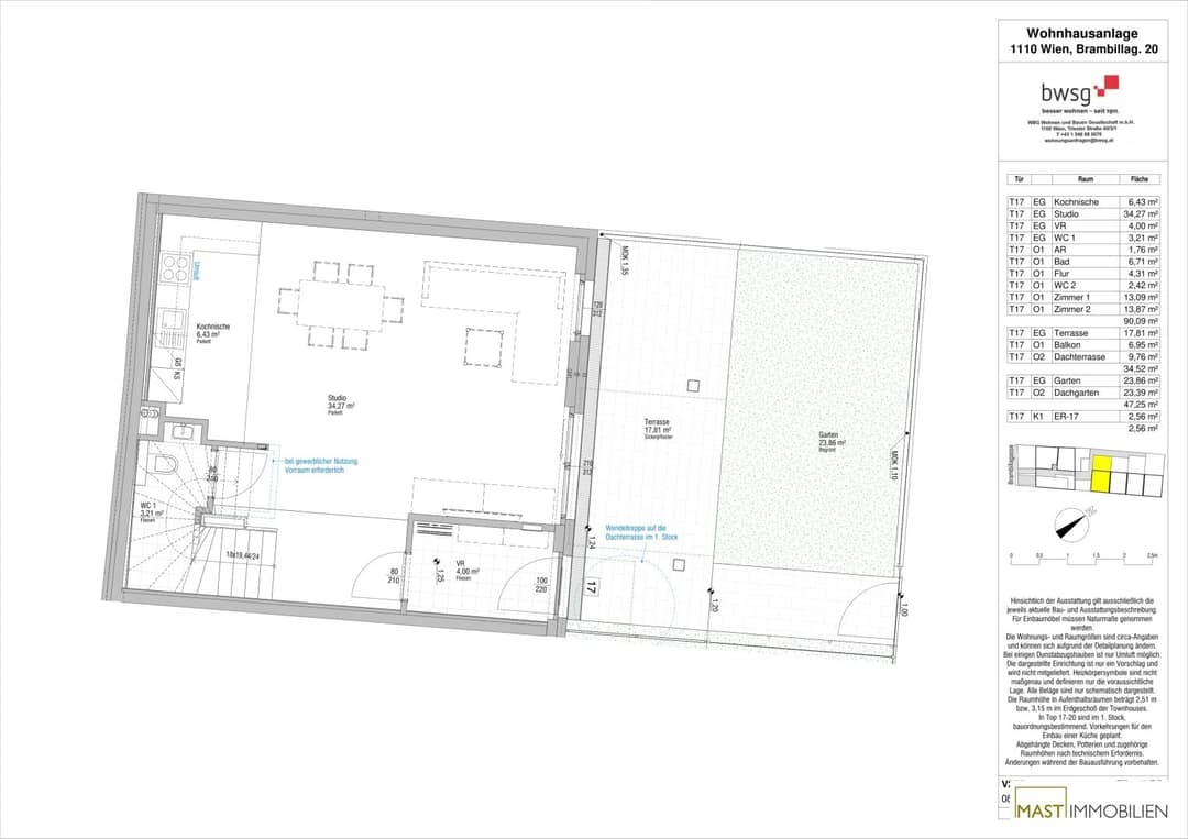 Townhouse 90m² Simmering Newbuild