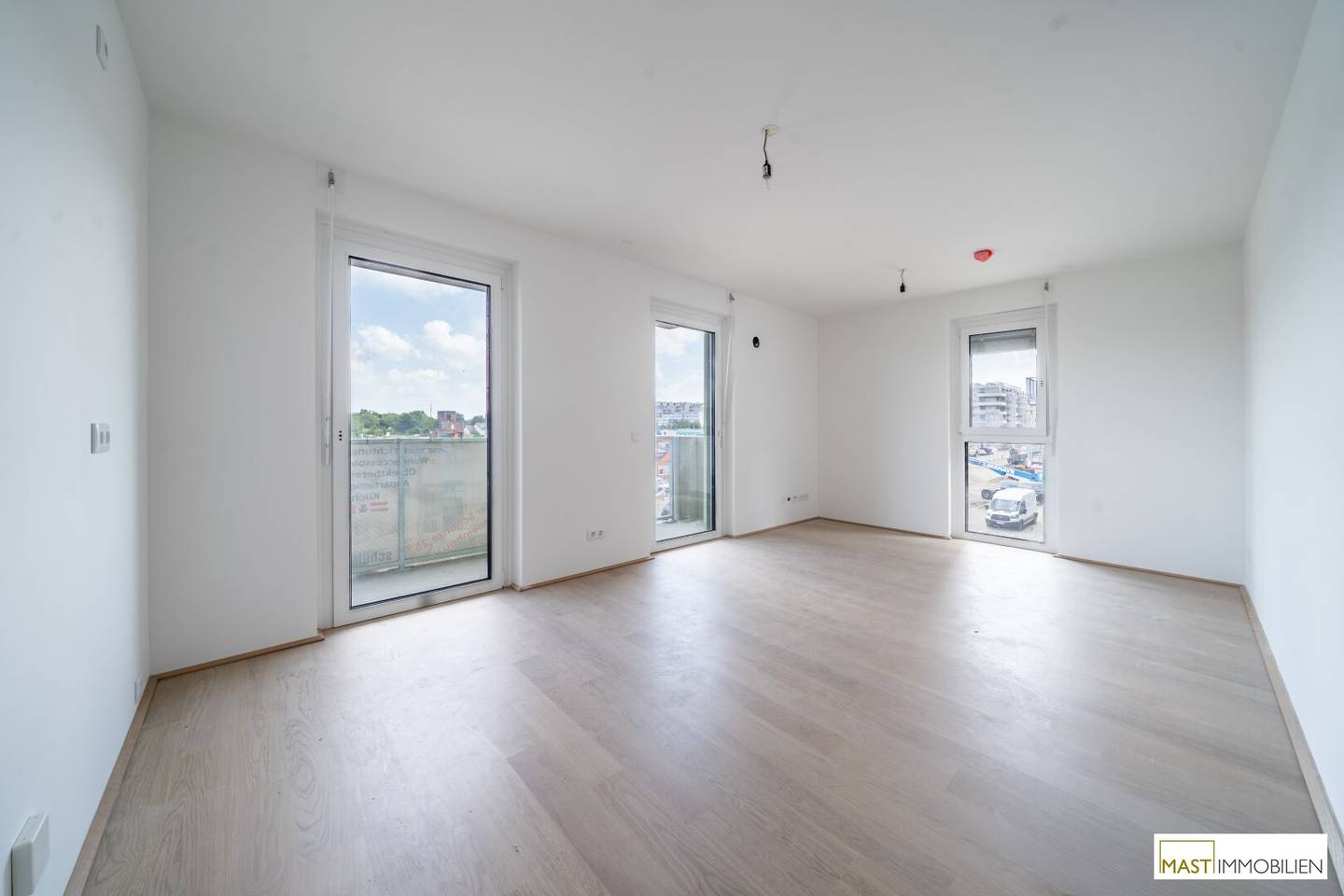 New build first occupancy apartment at Alte Donau