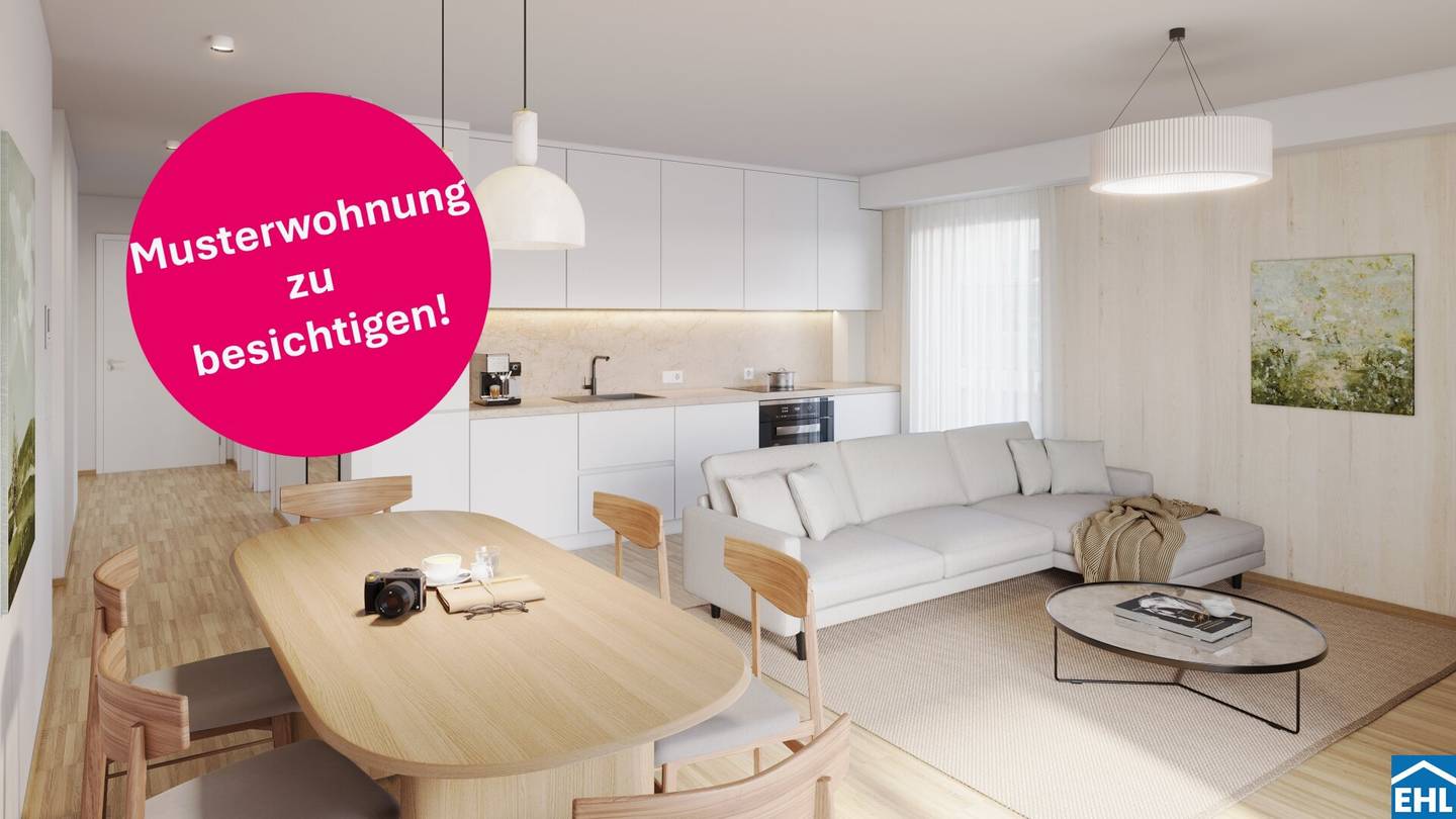 Wohnung Erstbezug Neubau mit Balkon direkt am Bert Brecht Park