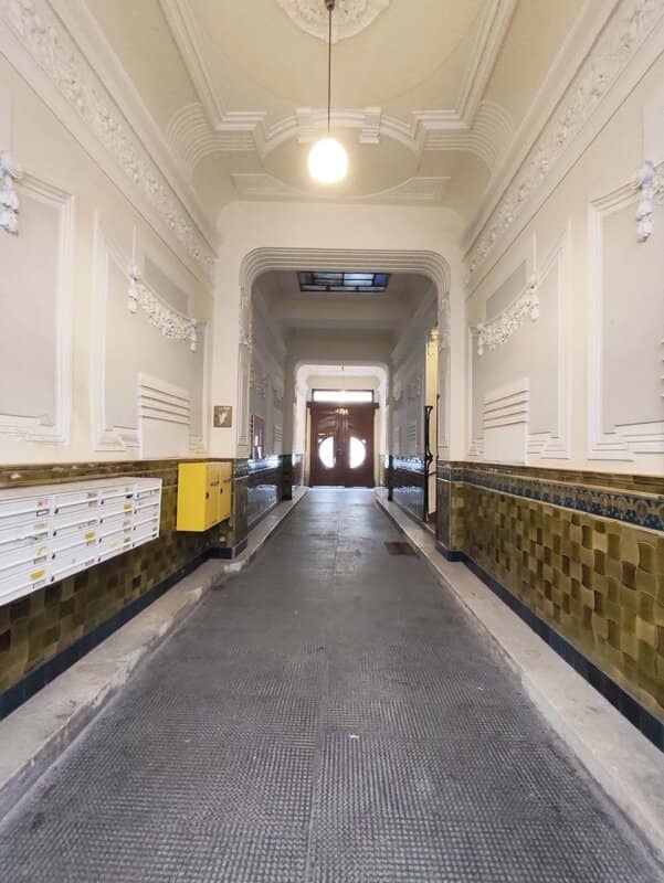 Wohnung Hoftrakt Parterre Hofruhelage Bandgasse