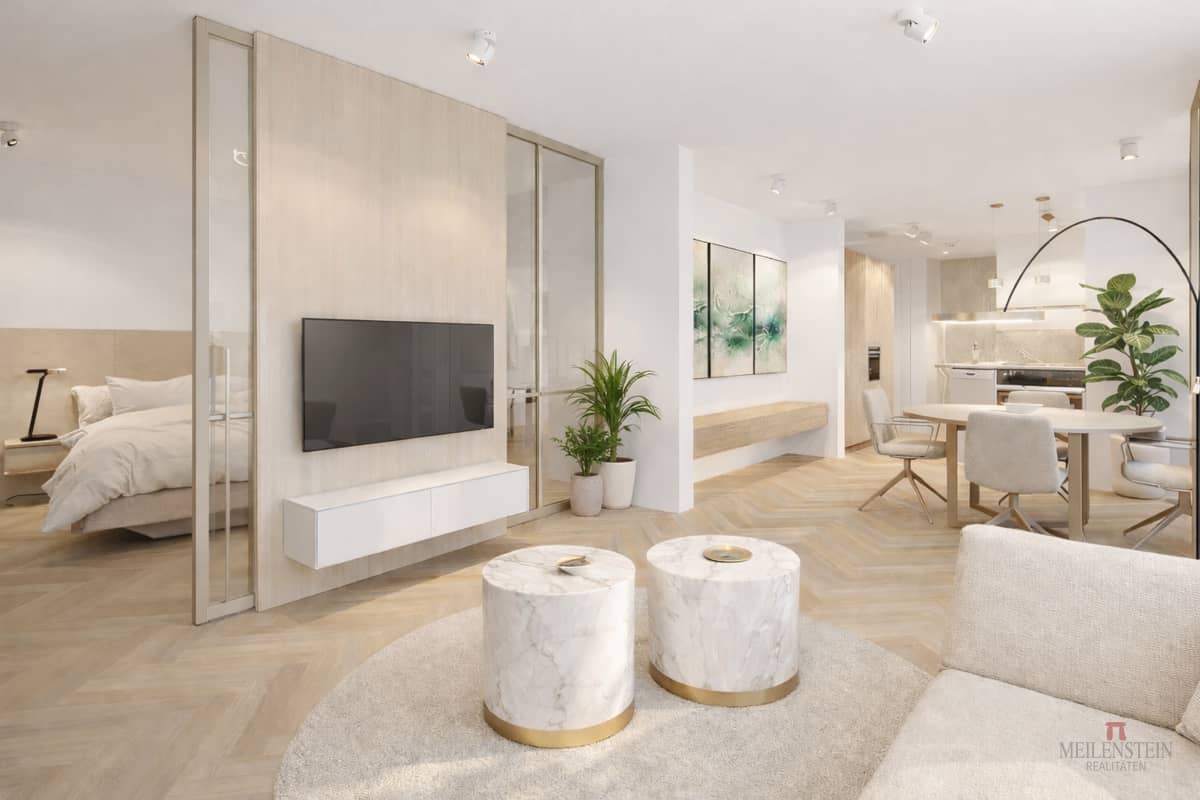 Ground floor apartment with lake view and terrace