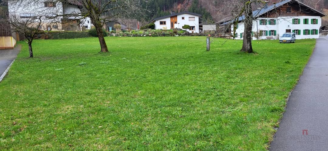 Baugrundstück Vandans, 1370 m² in bester Wohngegend, teilbar, attraktiv