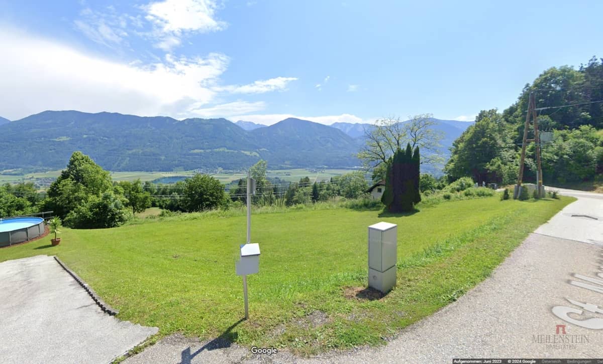 Baugrundstück in Köttmannsdorf mit Panoramablick, ca. 1.261 m²