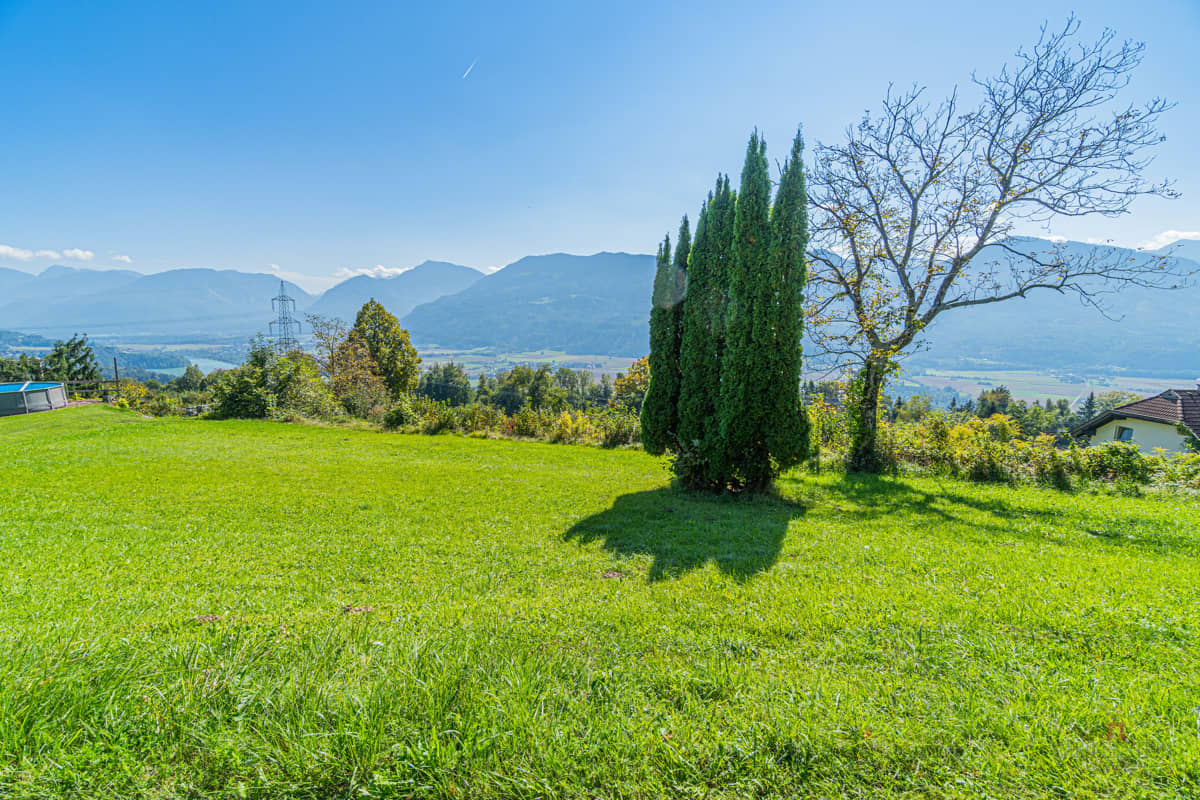 Baugrundstück in Köttmannsdorf mit Panoramablick, ca. 1.261 m²