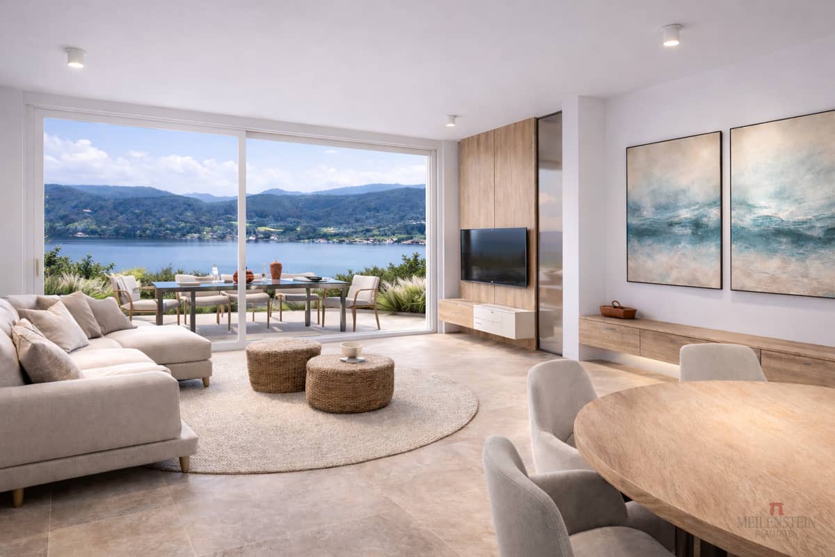 Erdgeschosswohnung mit Seeblick und Terrasse