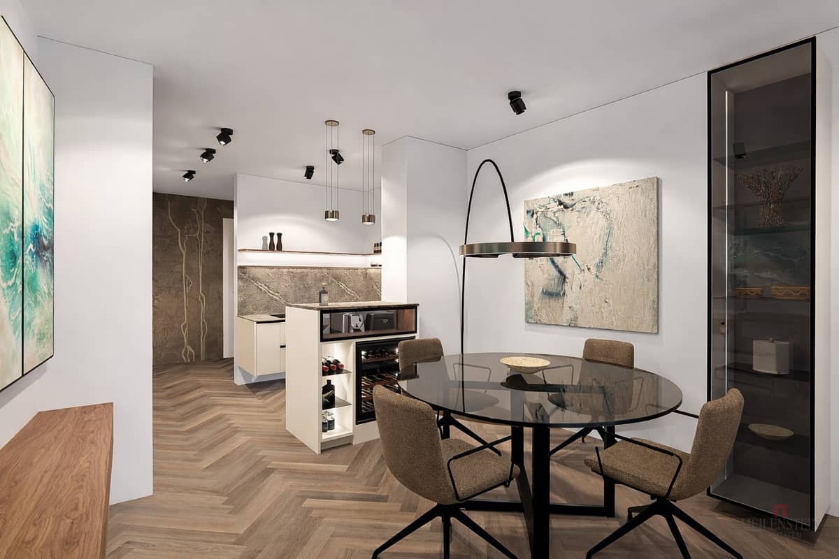 Ground floor apartment with sea view and terrace