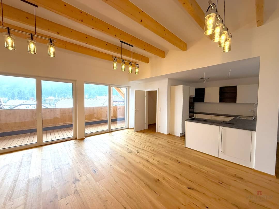 Penthouse in Treffen am Ossiacher See, 118,6 m² mit 18,8 m² Loggia