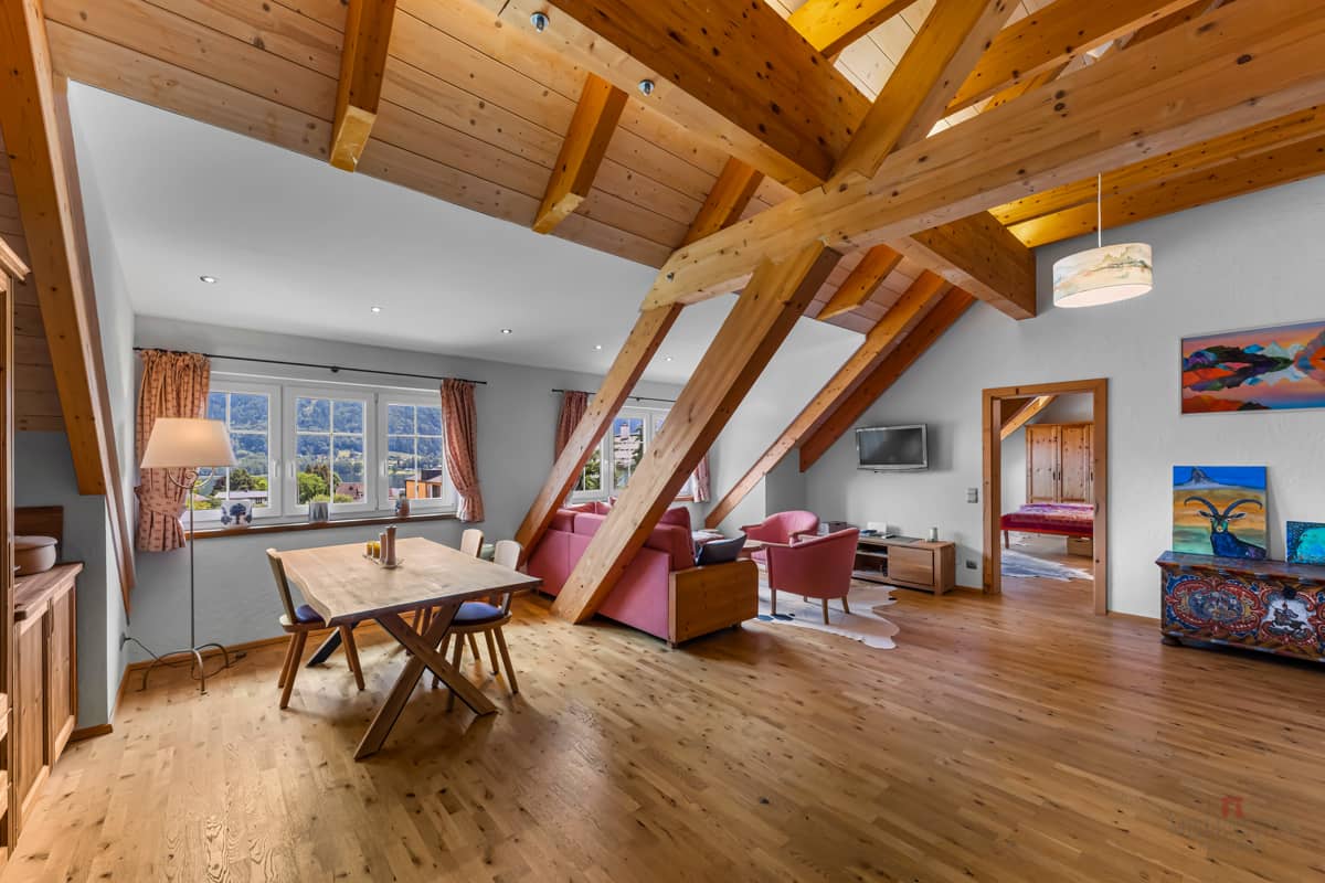 Dachgeschosswohnung Seeblick Privatgarten