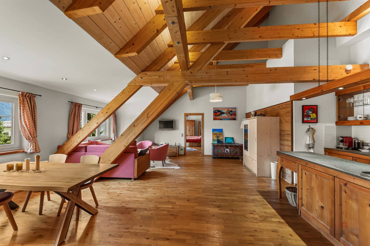 Dachgeschosswohnung Seeblick Privatgarten