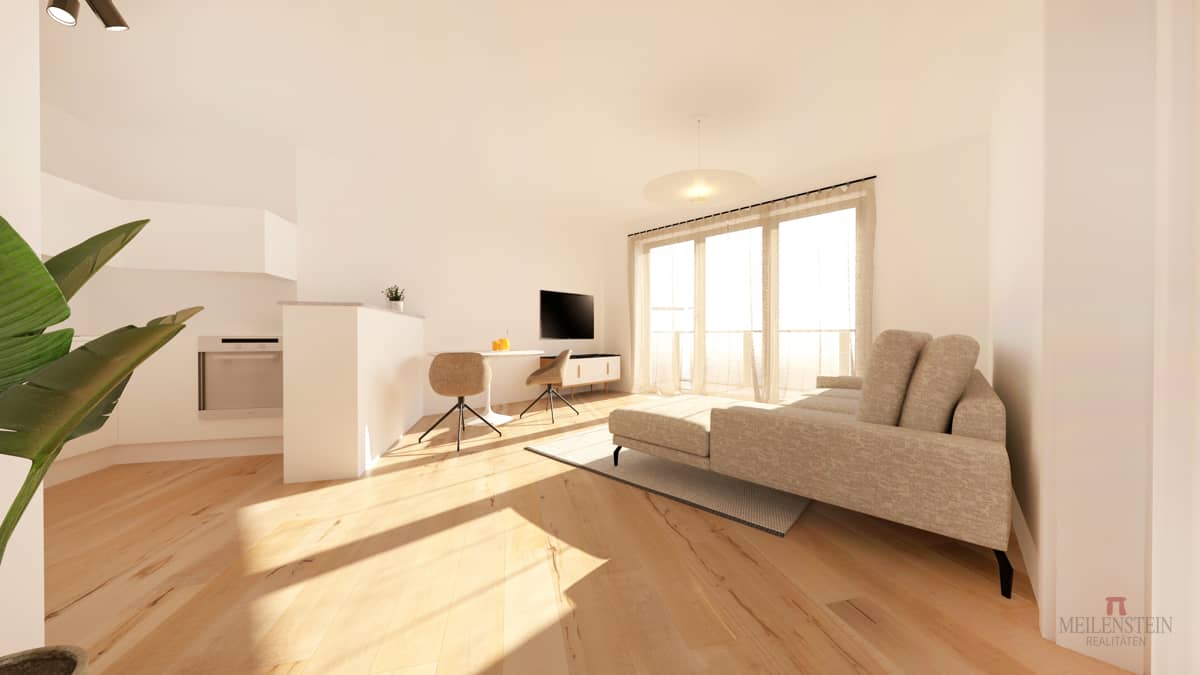 Brand new apartment with balcony and elevator