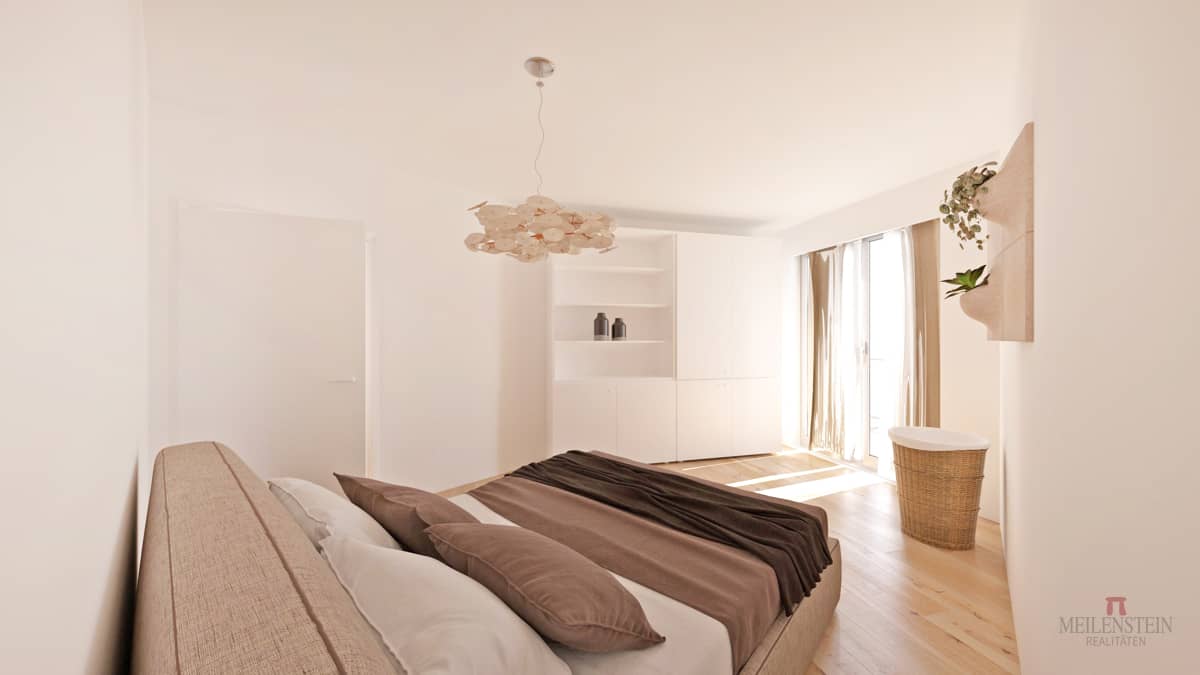 Apartment with large Southwest balcony Newly built