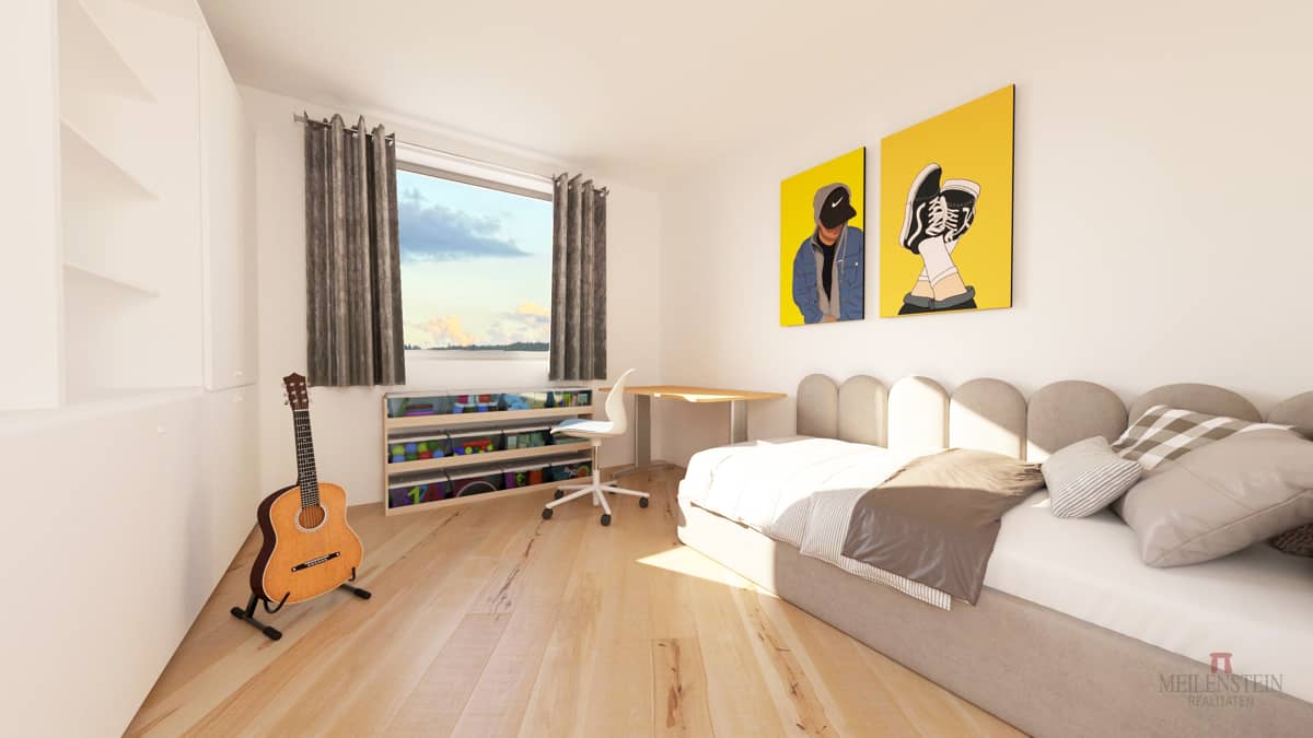 Apartment with large Southwest balcony Newly built