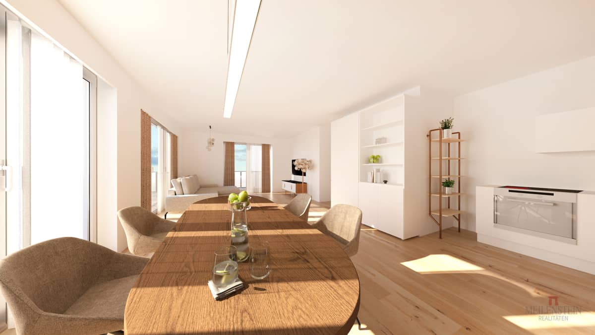 Apartment with large Southwest balcony Newly built