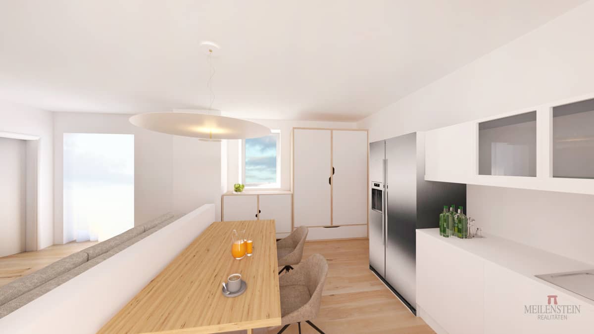 New build apartment with south balcony and lift