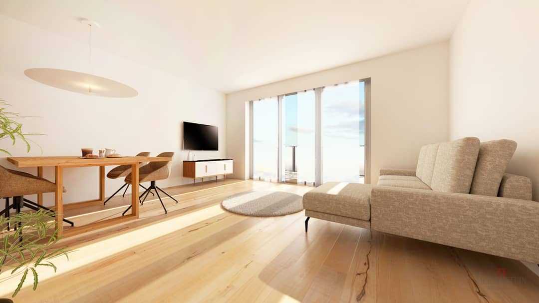 Erstbezug Wohnung mit Balkon und Aufzug