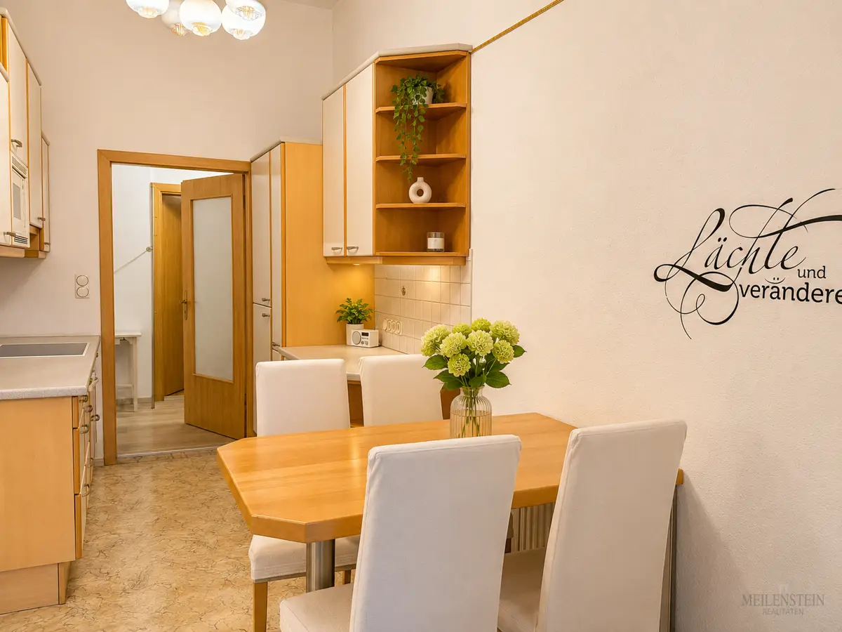 Altbauwohnung Balkon ruhiger Innenhof