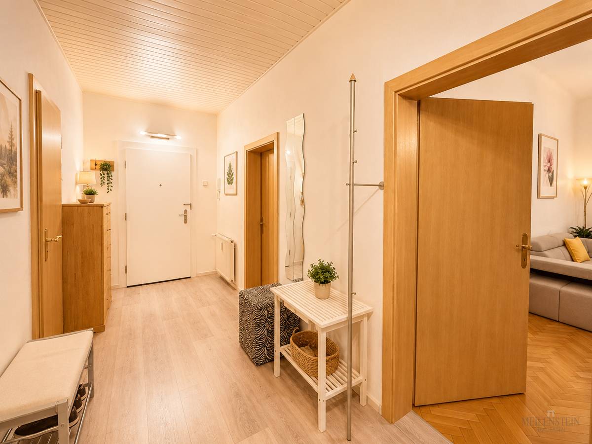 Altbauwohnung Balkon ruhiger Innenhof