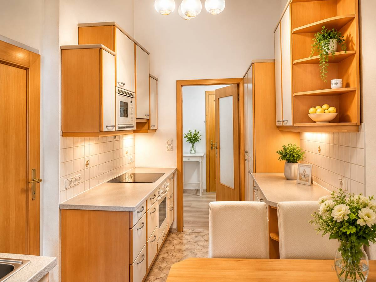 Altbauwohnung Balkon ruhiger Innenhof