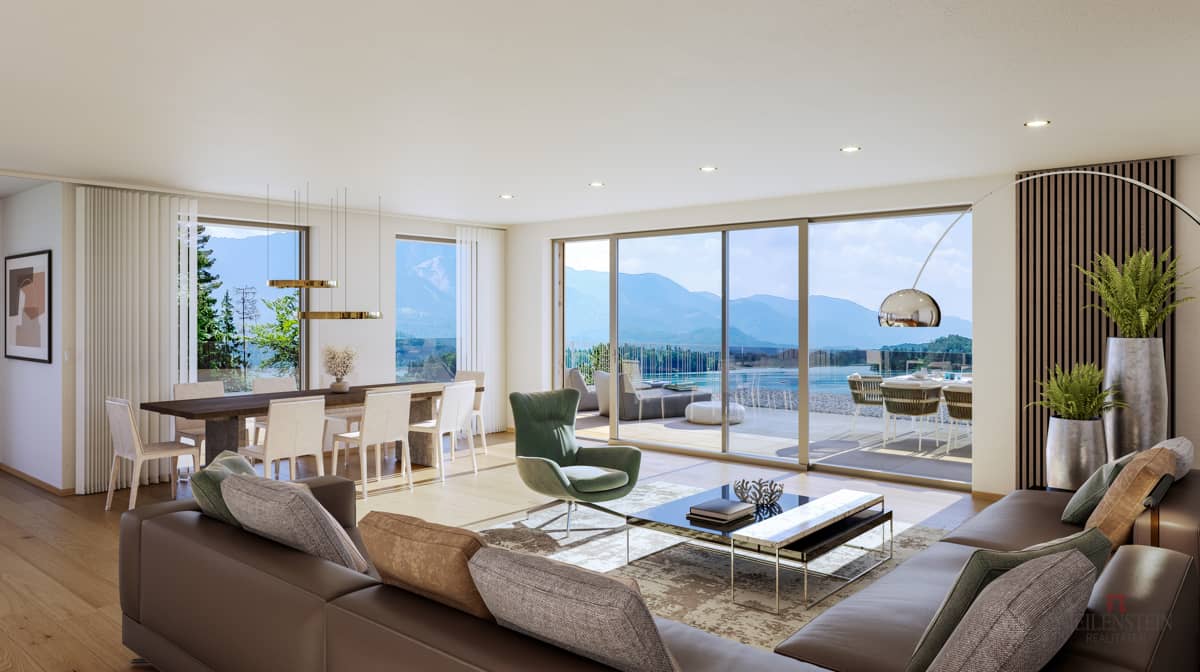 Penthouse mit Seeblick und drei Terrassen