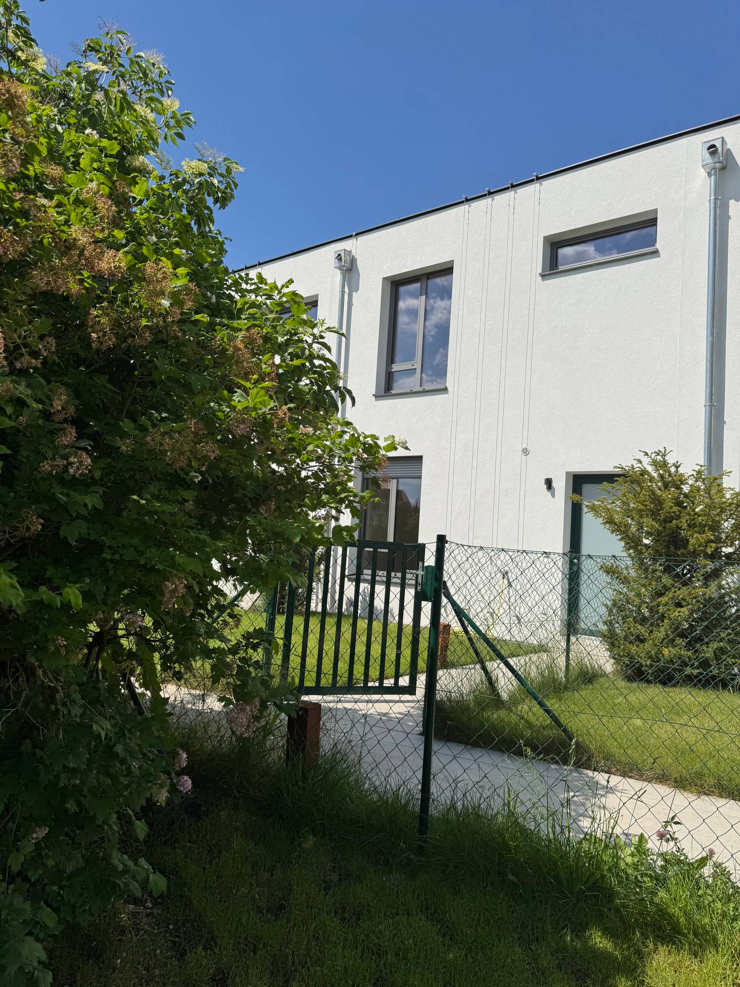 Refugium im Grünen: Architektenhaus-Maisonette in Maria Enzersdorf