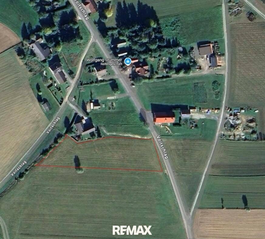 Grundstück in Voitschlag (NÖ): Grünland, 6.535 m², Vorsorgegrundstück
