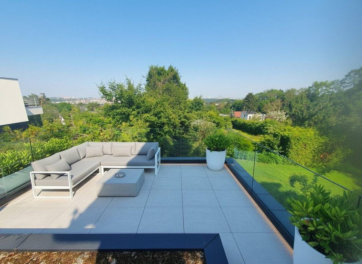 East-facing triple allotment garden plot in Hietzing with Vienna view