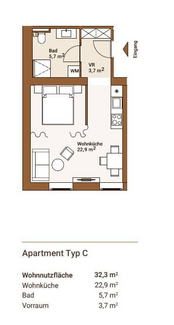 Gellertplatz Wohnung Erstbezug nahe U Bahn Balkon möglich