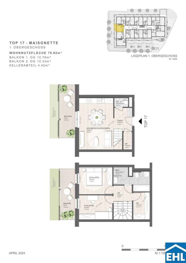 Neubauwohnung Erstbezug energieeffizient