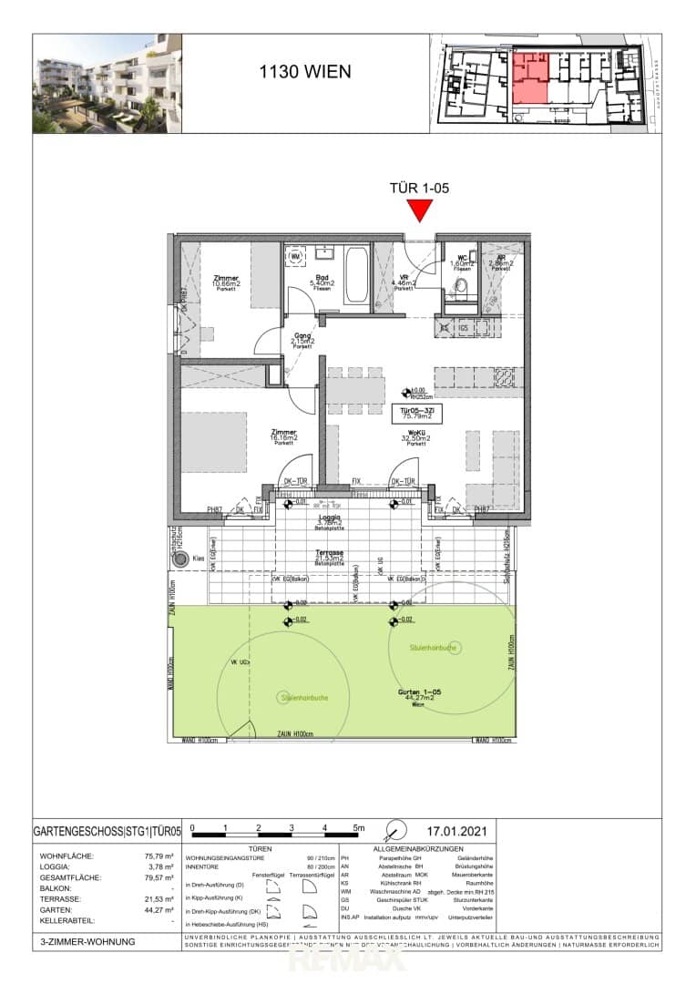 Neubau Wohnung mit Garten und Terrasse in grüner Lage