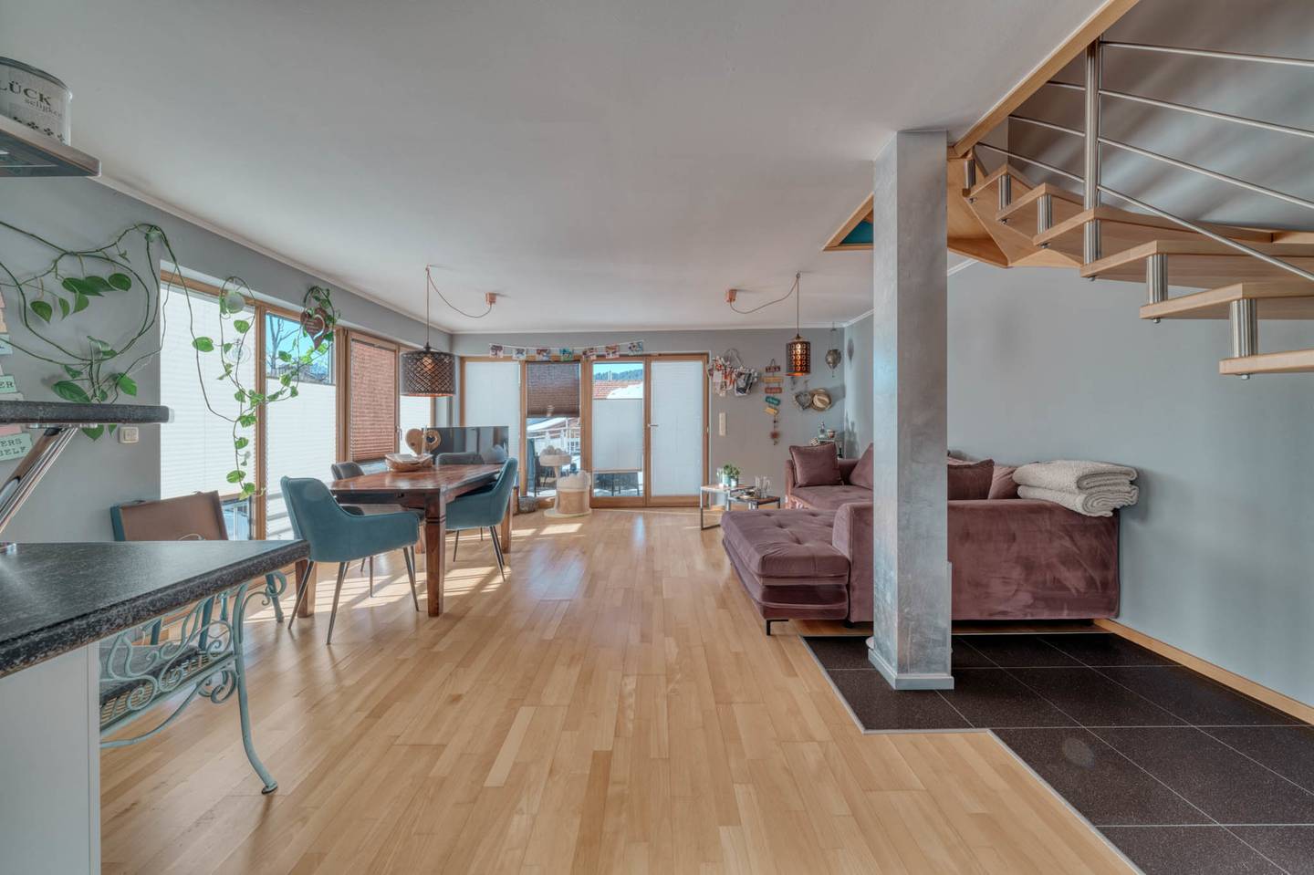 Doppelhaushälfte in Tannheim mit großer Dachterrasse und 5 Zimmer