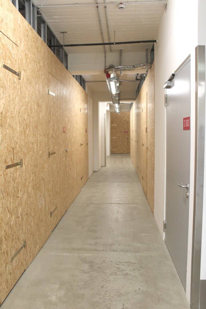 Spacious storage space