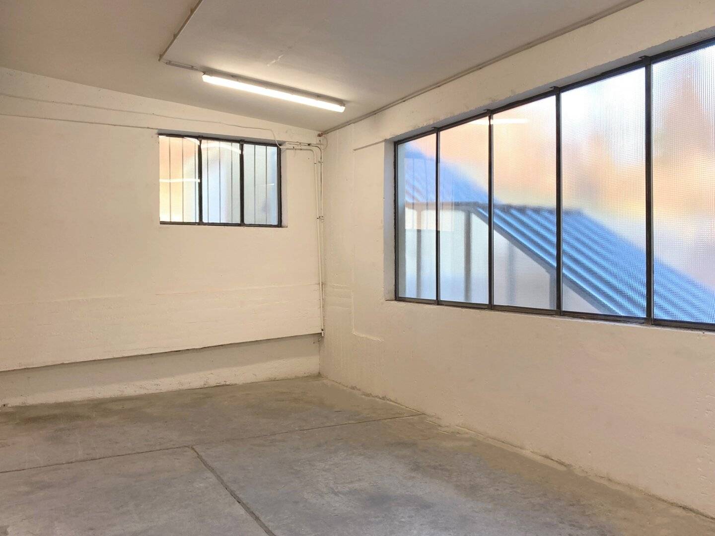 Spacious storage space