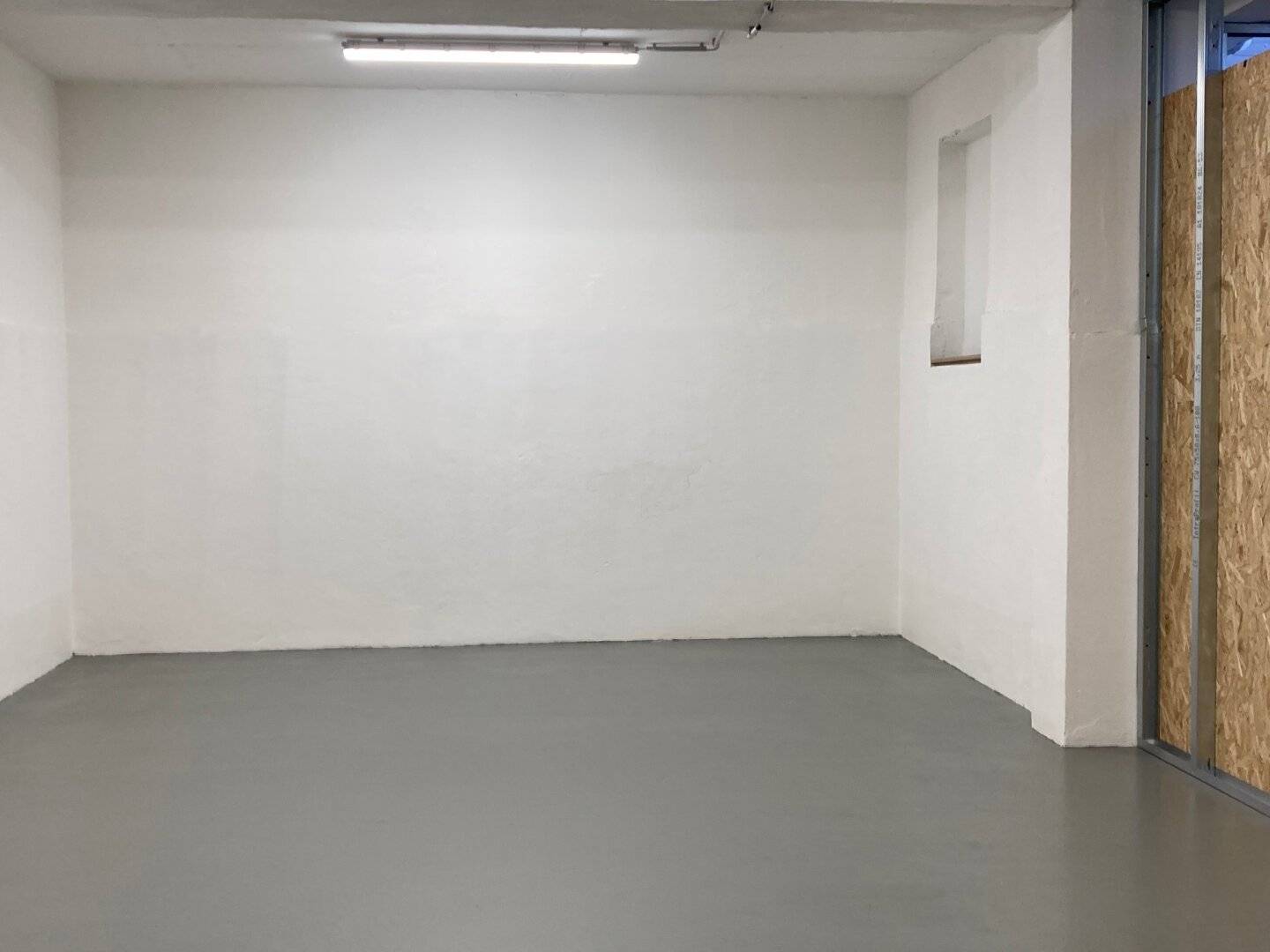 The large open plan warehouse