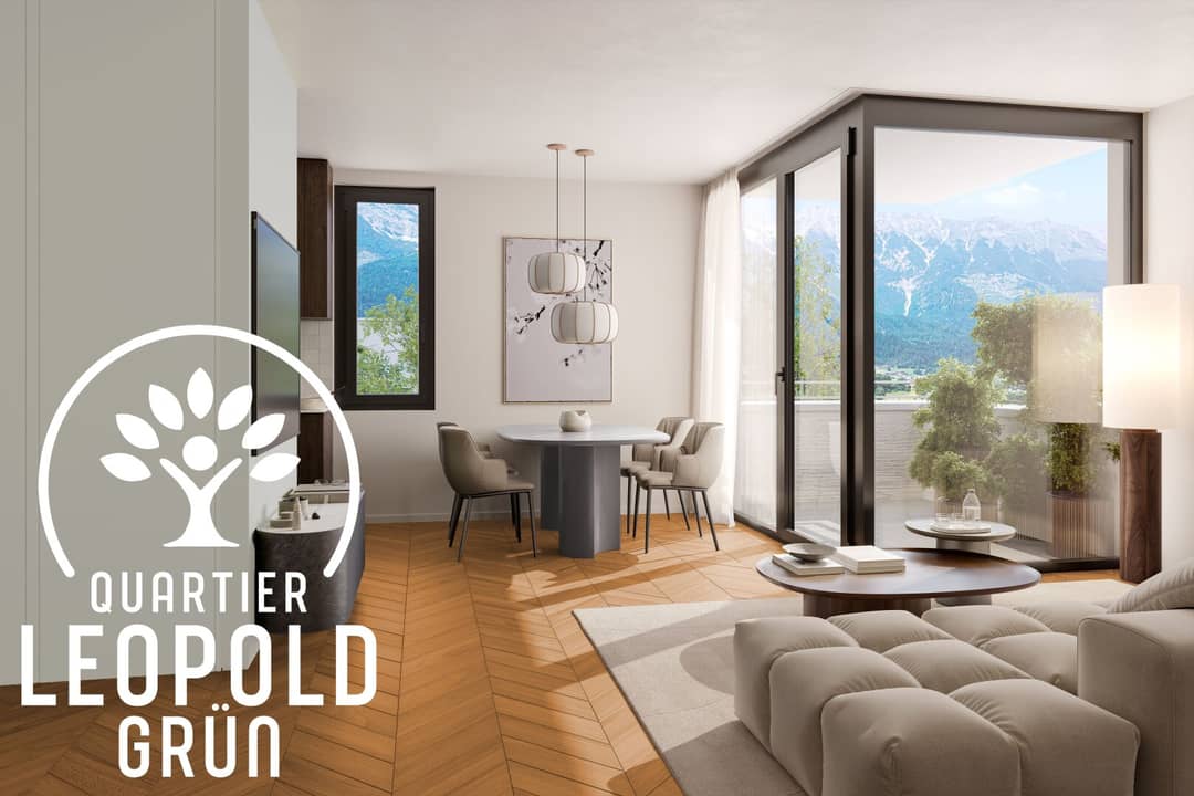 Wohnung Neubau im Olympischen Dorf mit Loggia